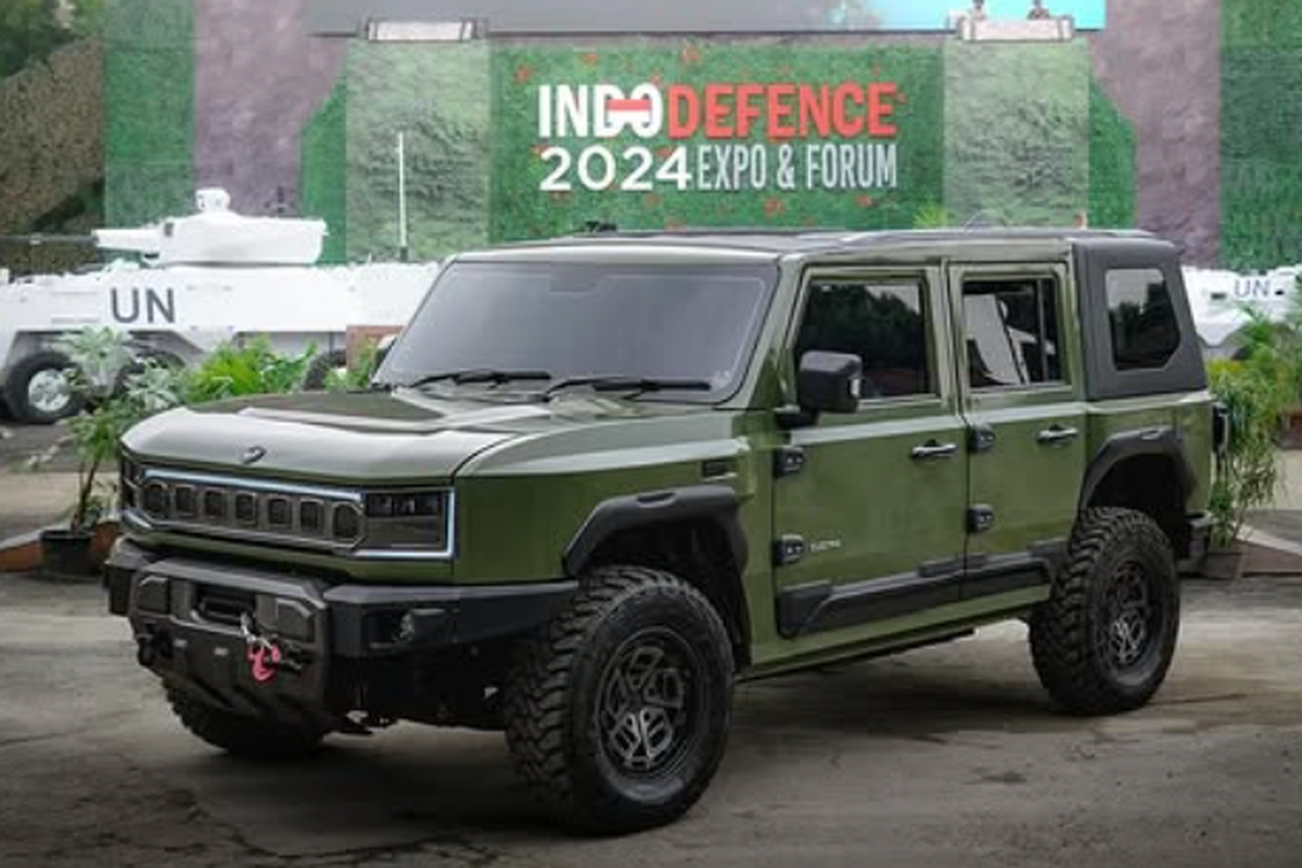 MV3 EV: Kemenhan Tunjuk Untuk Kendaraan Operasional TNI