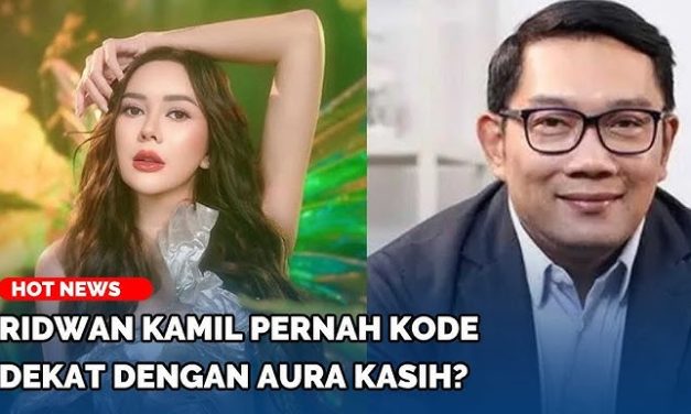 Rumor Isu Perselingkuhan Ridwan Kamil Dengan Artis Aura Kasih