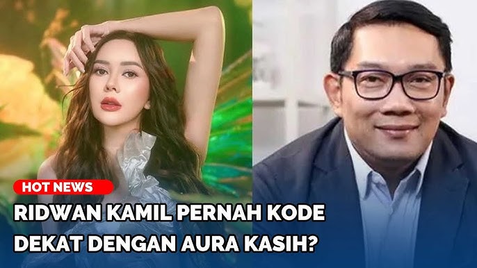 Rumor Isu Perselingkuhan Ridwan Kamil Dengan Artis Aura Kasih