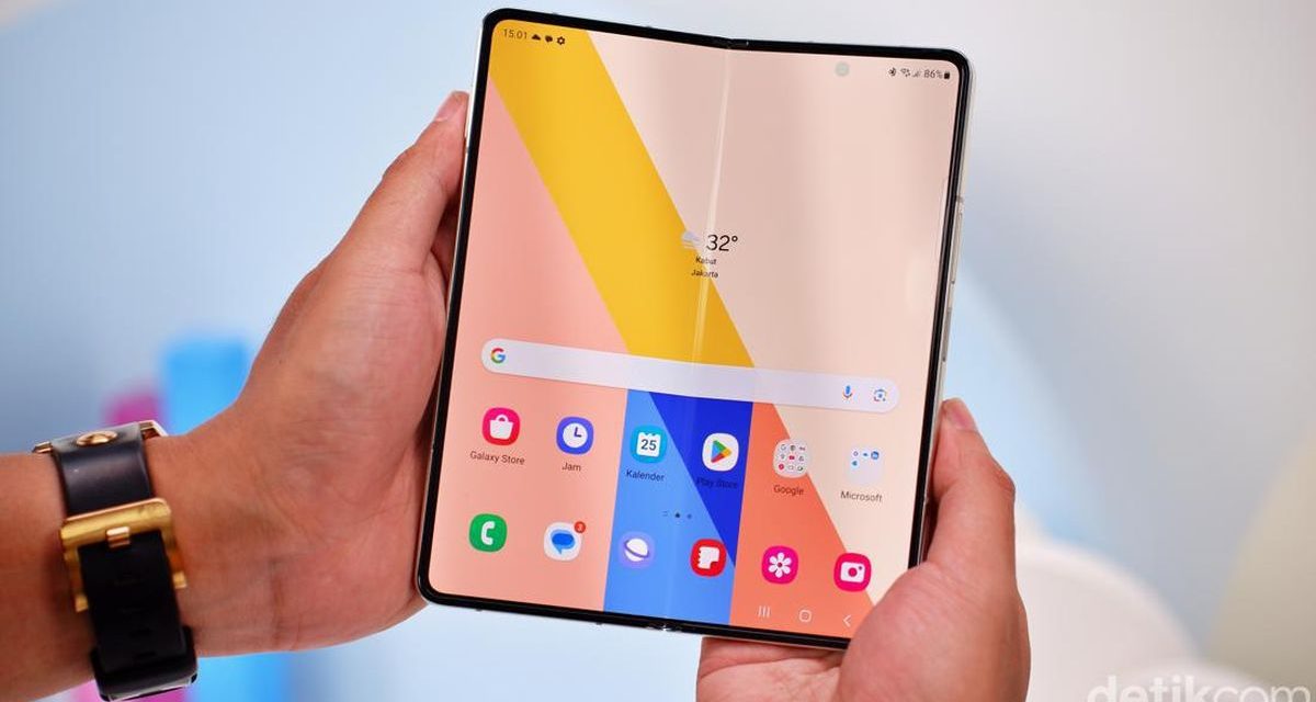 Galaxy Z Fold 6 Punya Layar Ganda Dan Performa Maksimal