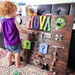Busy Board Untuk Stimulasi Motorik Halus Anak