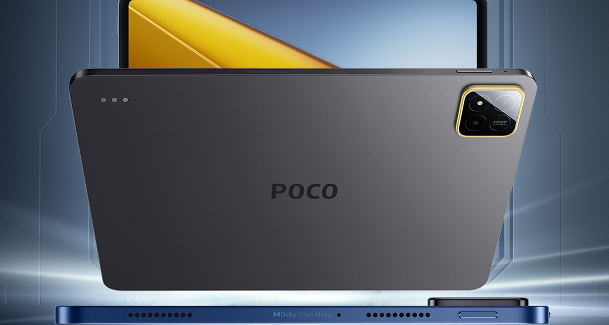POCO Pad X1 Miliki Dimensi Bodi Yang Ramping Mudah Di Bawa