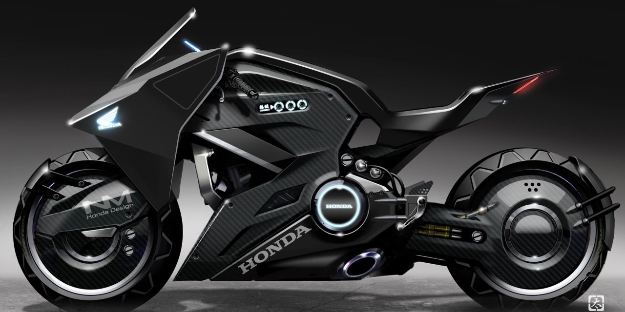 Honda NM4 Vultus Motor Dengan Desain Futuristik Dan Unik