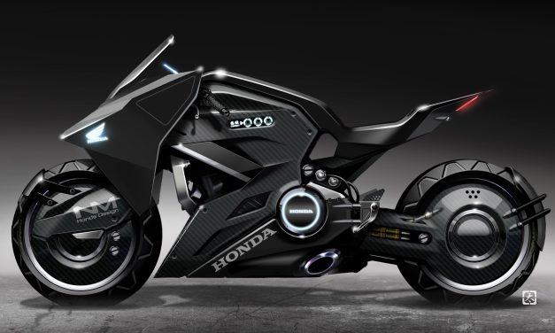 Honda NM4 Vultus Motor Dengan Desain Futuristik Dan Unik